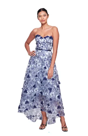 Strapless Organza Gown