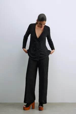 Structured blazer - Black