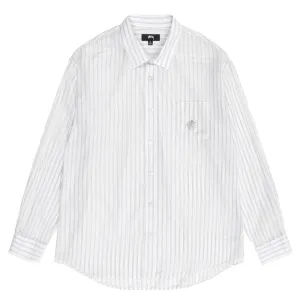 STÜSSY LIGHT WEIGHT CLASSIC SHIRT // WHITE