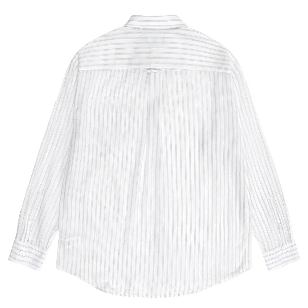 STÜSSY LIGHT WEIGHT CLASSIC SHIRT // WHITE