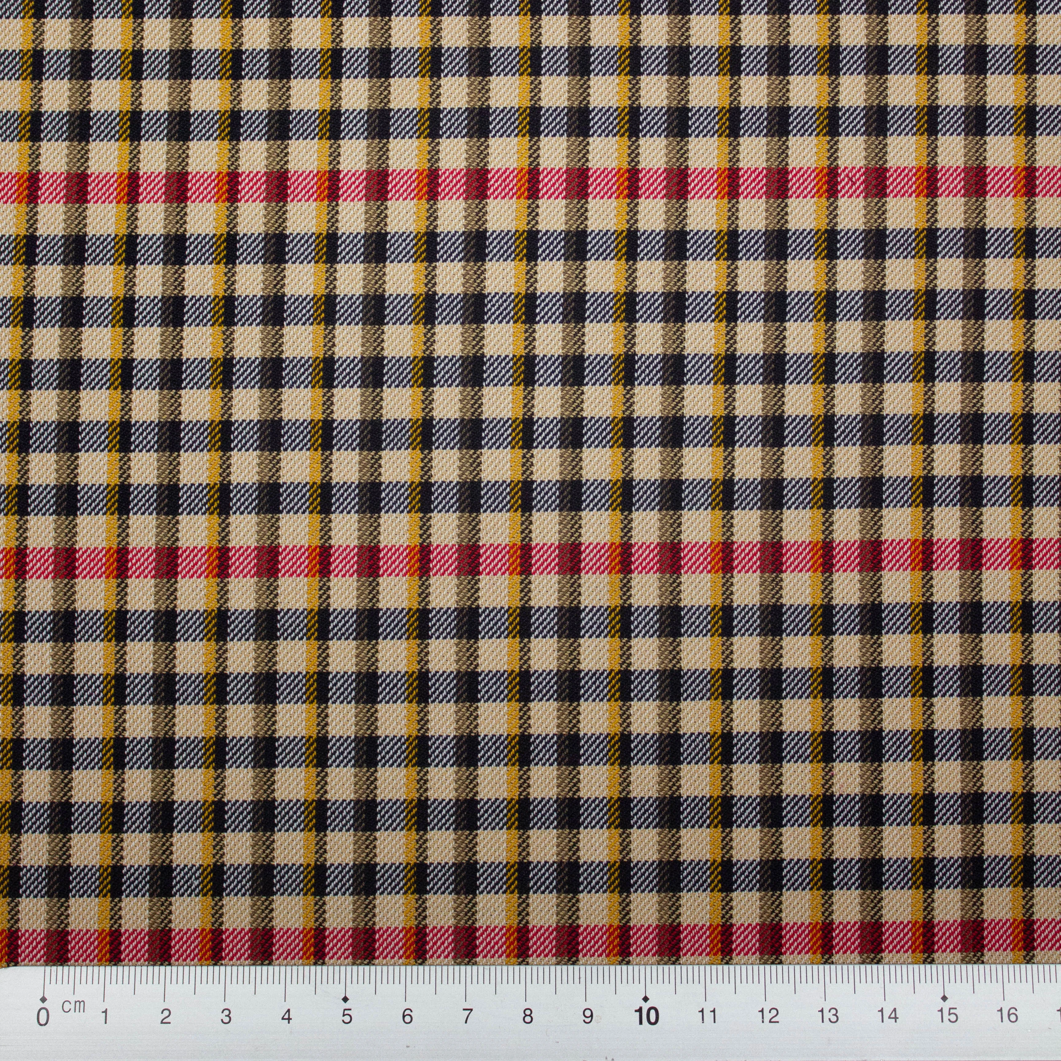 Viktor Multicolour Check Cotton Twill