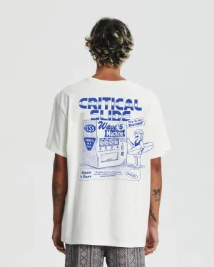 Wave Machine Tee - Vintage White