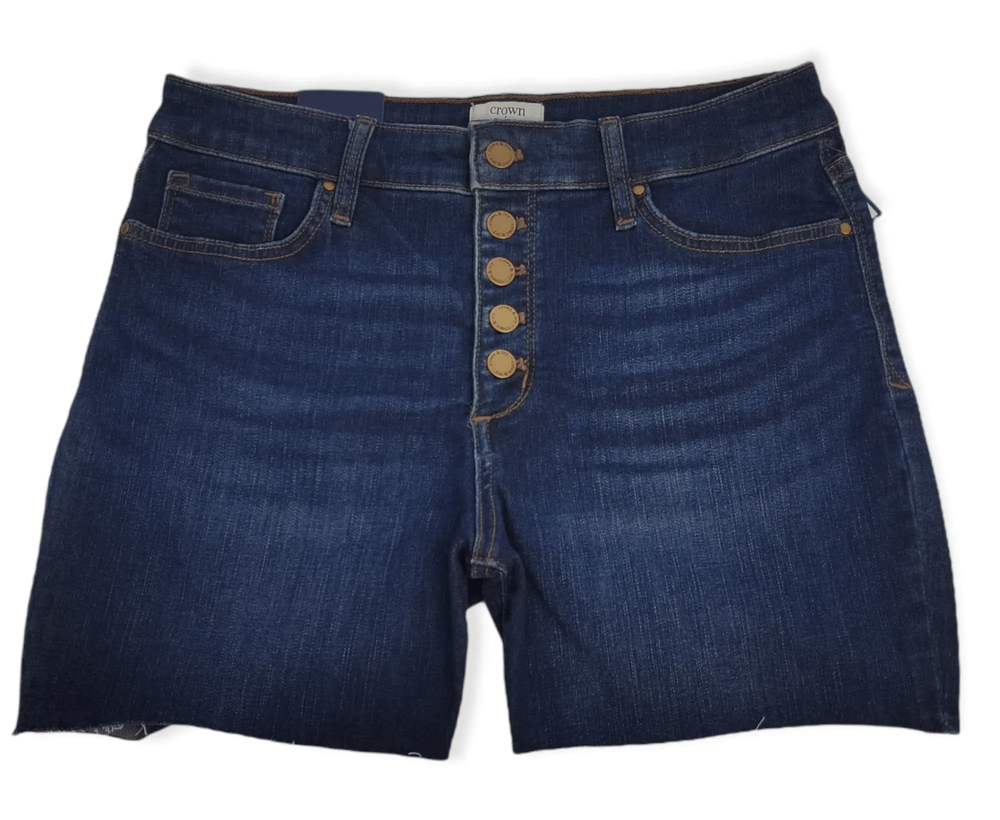 Women Shorts - Dark Blue (5 buttons)