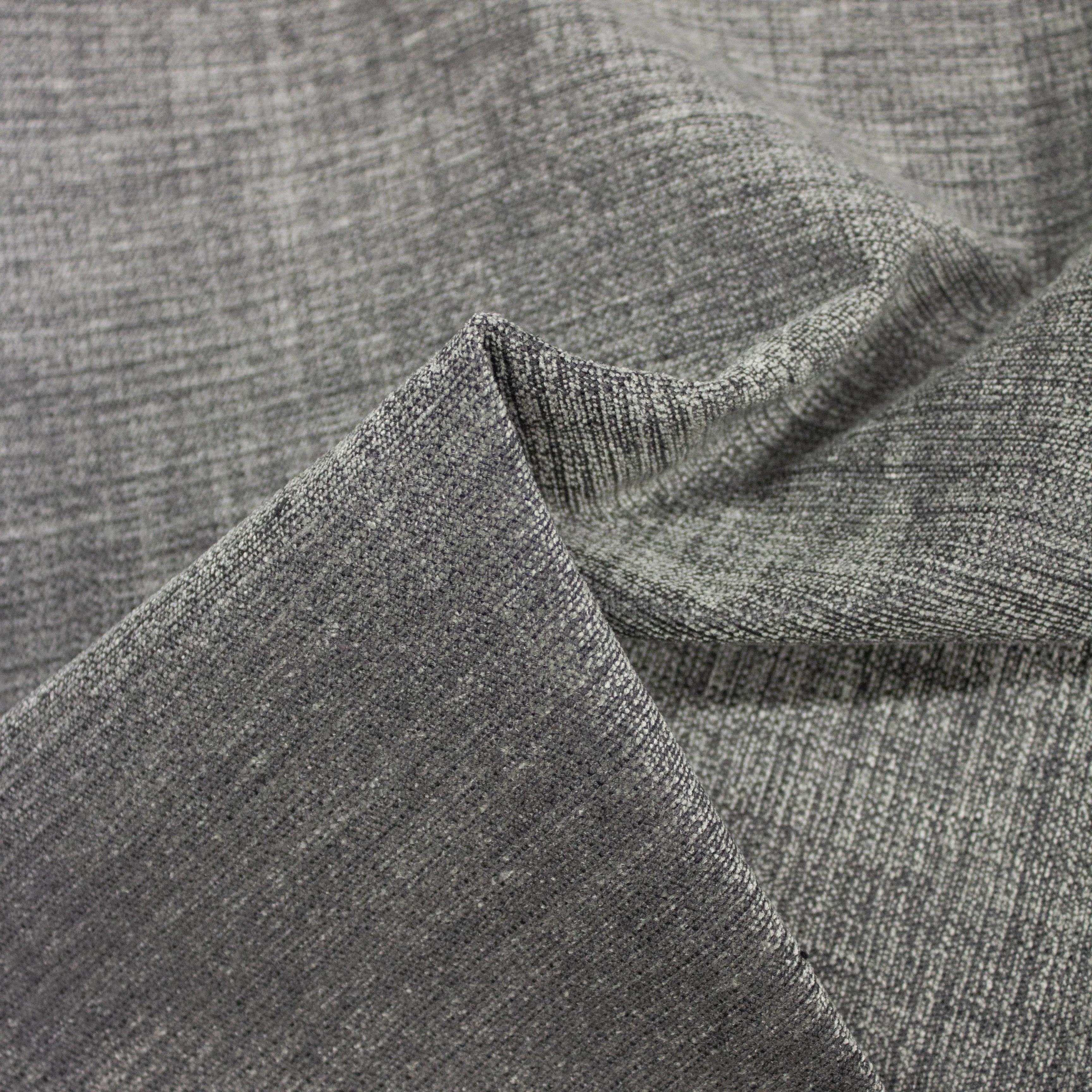 Wonne Grey Viscose Linen Blend Upholstery KVADRAT