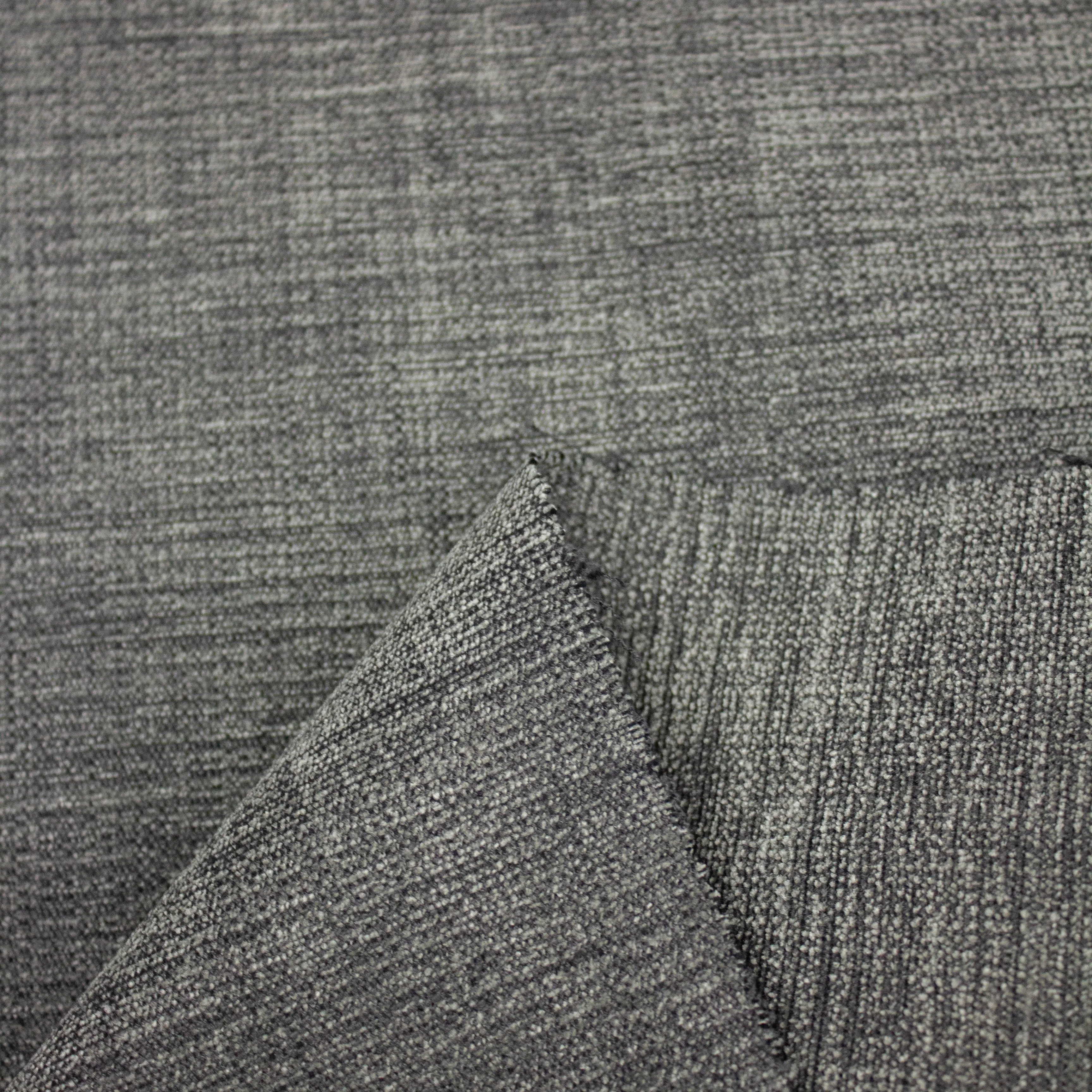 Wonne Grey Viscose Linen Blend Upholstery KVADRAT
