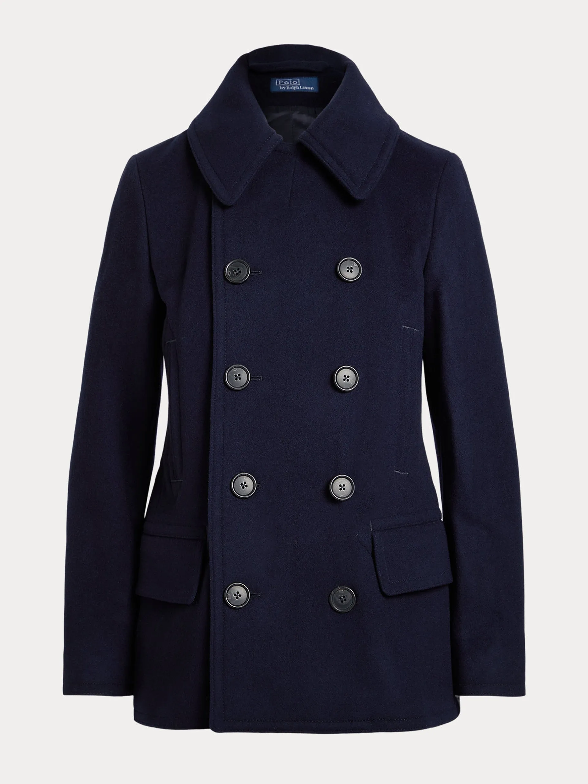 Wool-cashmere peacoat